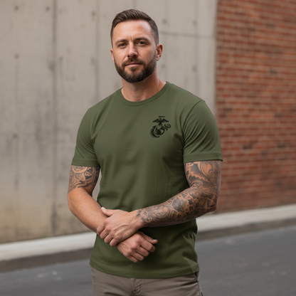 "America 250" USMC Brotherhood 1775-2025 Tribute Tee