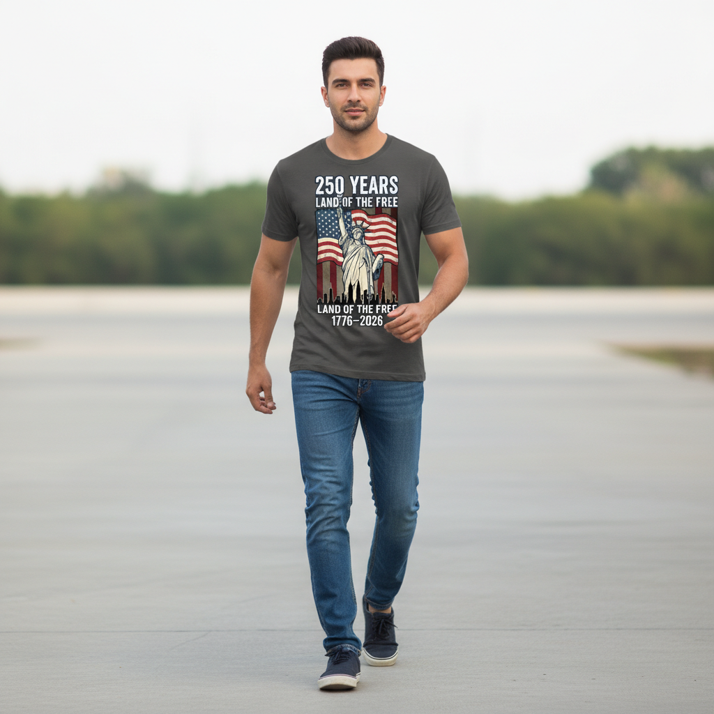 Liberty's Skyline — America 250 Heritage Tee