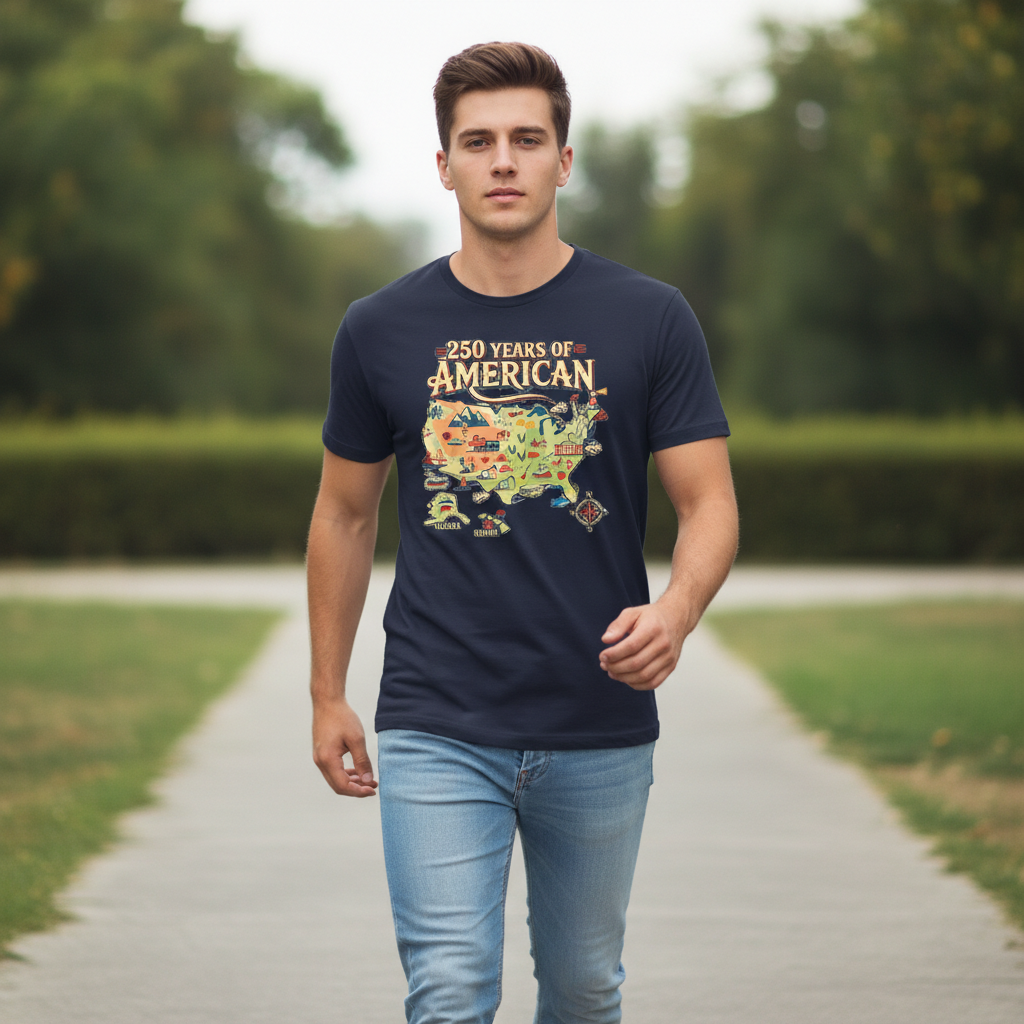 America 250: The Great Journey T-Shirt