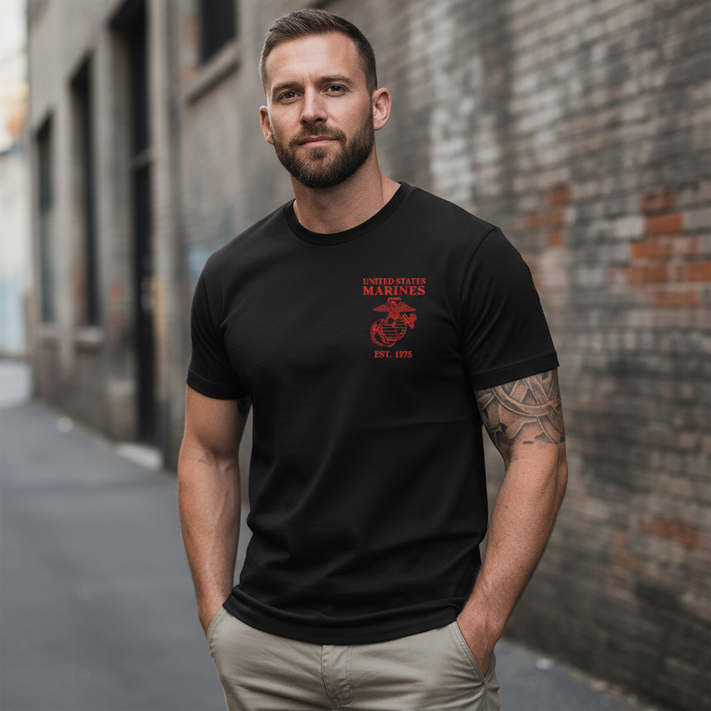 USMC "Semper Fidelis" Marine Corps Brotherhood Tactical Tee