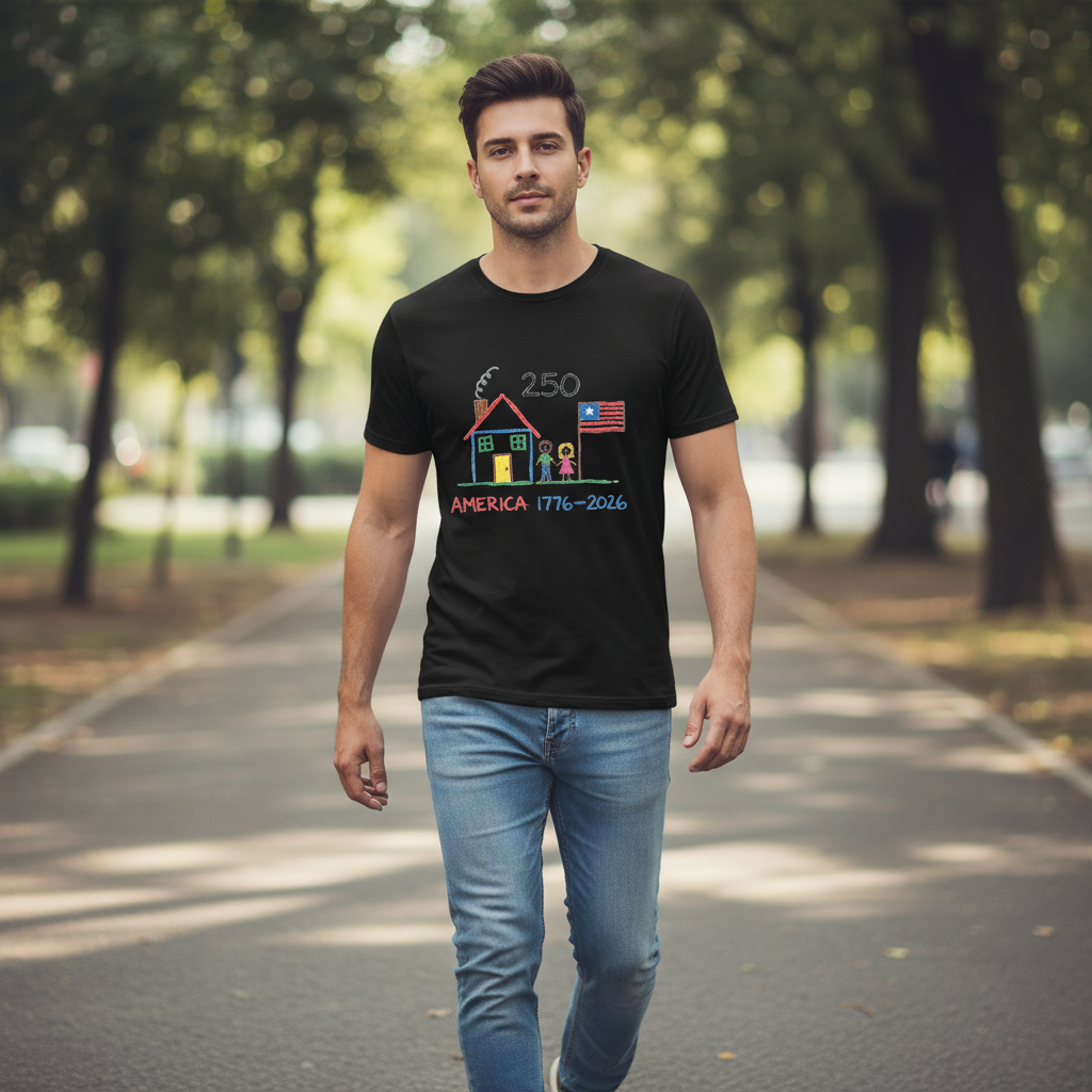Drawn by Generations — America 250 Heritage Tee