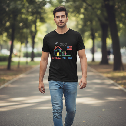 Drawn by Generations — America 250 Heritage Tee