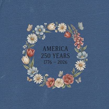 Blossoms of Liberty — America 250 Heritage Tee
