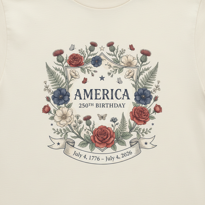 Eternal Wreath — America 250 Heritage Tee