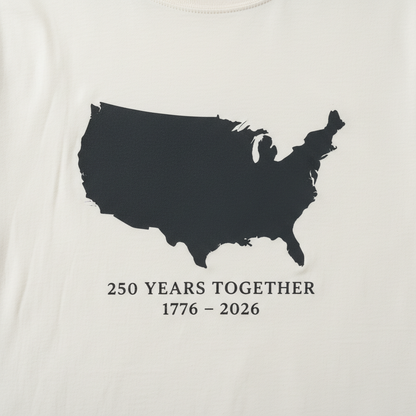 Solidarity Map — America 250 Heritage Tee