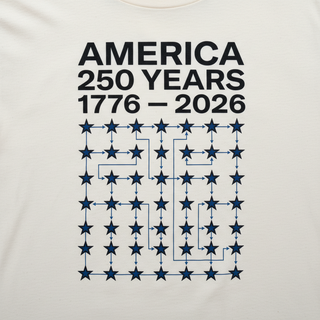 Constellation of Stars — America 250 Heritage Tee