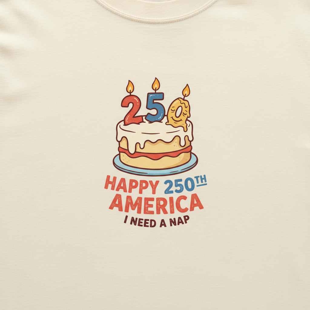 The Long Celebration — America 250 Heritage Tee
