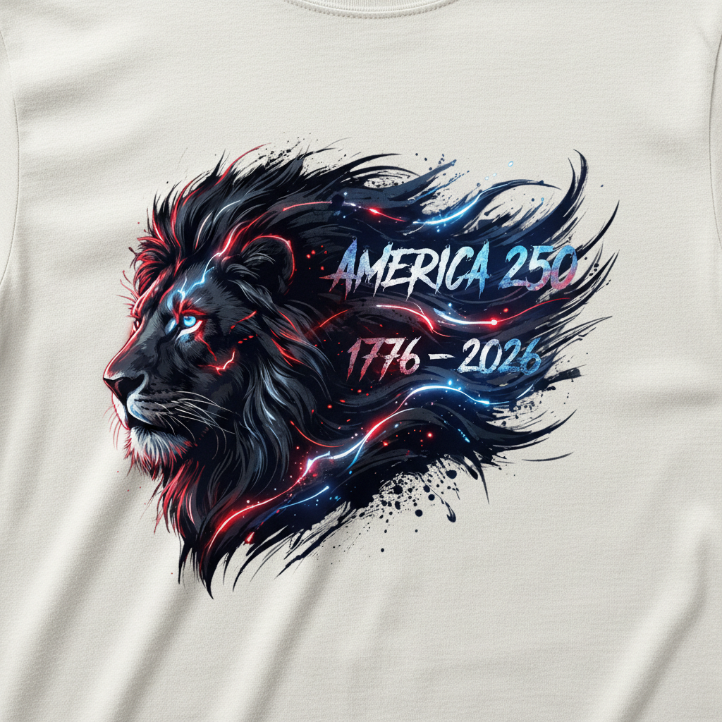 Lion's Roar — America 250 Heritage Tee