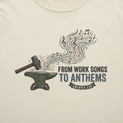 Melodies of Labor — America 250 Workline Tee