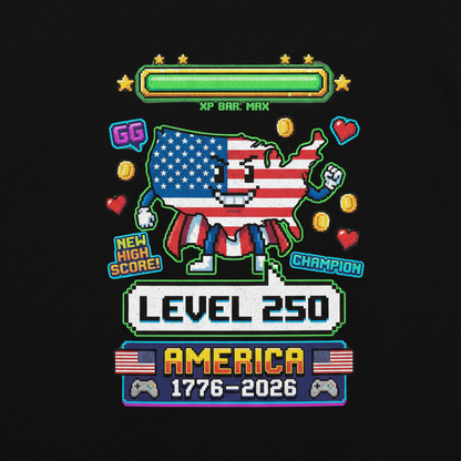 America Reached Level 250  T-Shirt