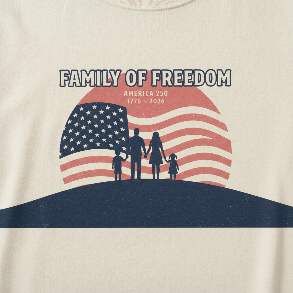 Liberty’s Sunrise — America 250 Heritage Tee