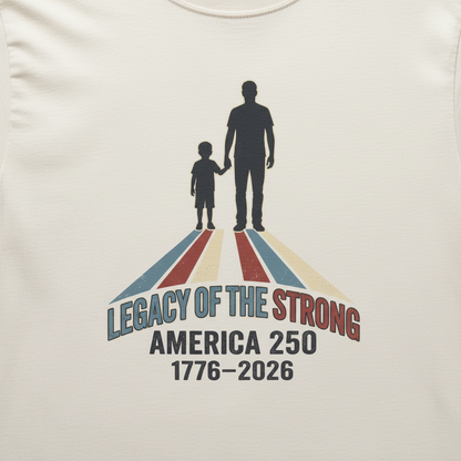Legacy of the Strong — America 250 Tee