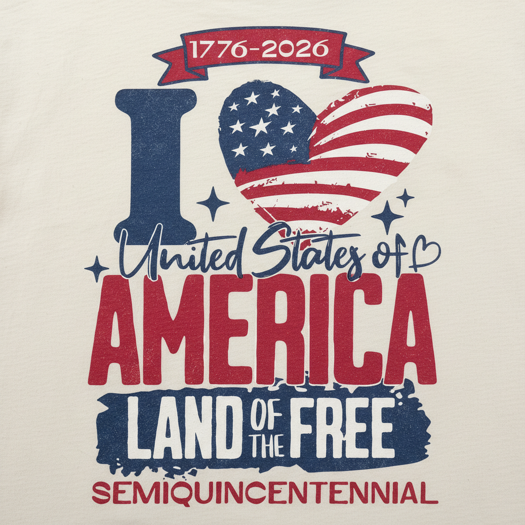 America 250 – Land of the Free T-Shirt