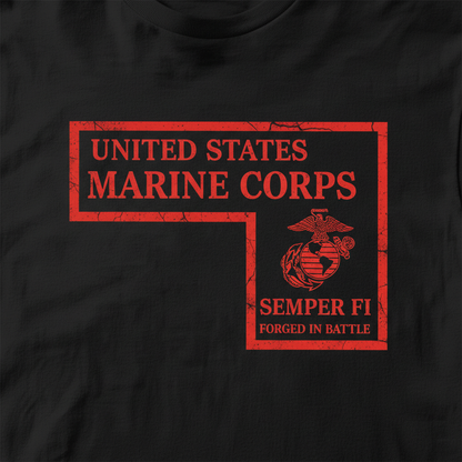 USMC "Brotherhood Since 1775" Forged In Battle Tee