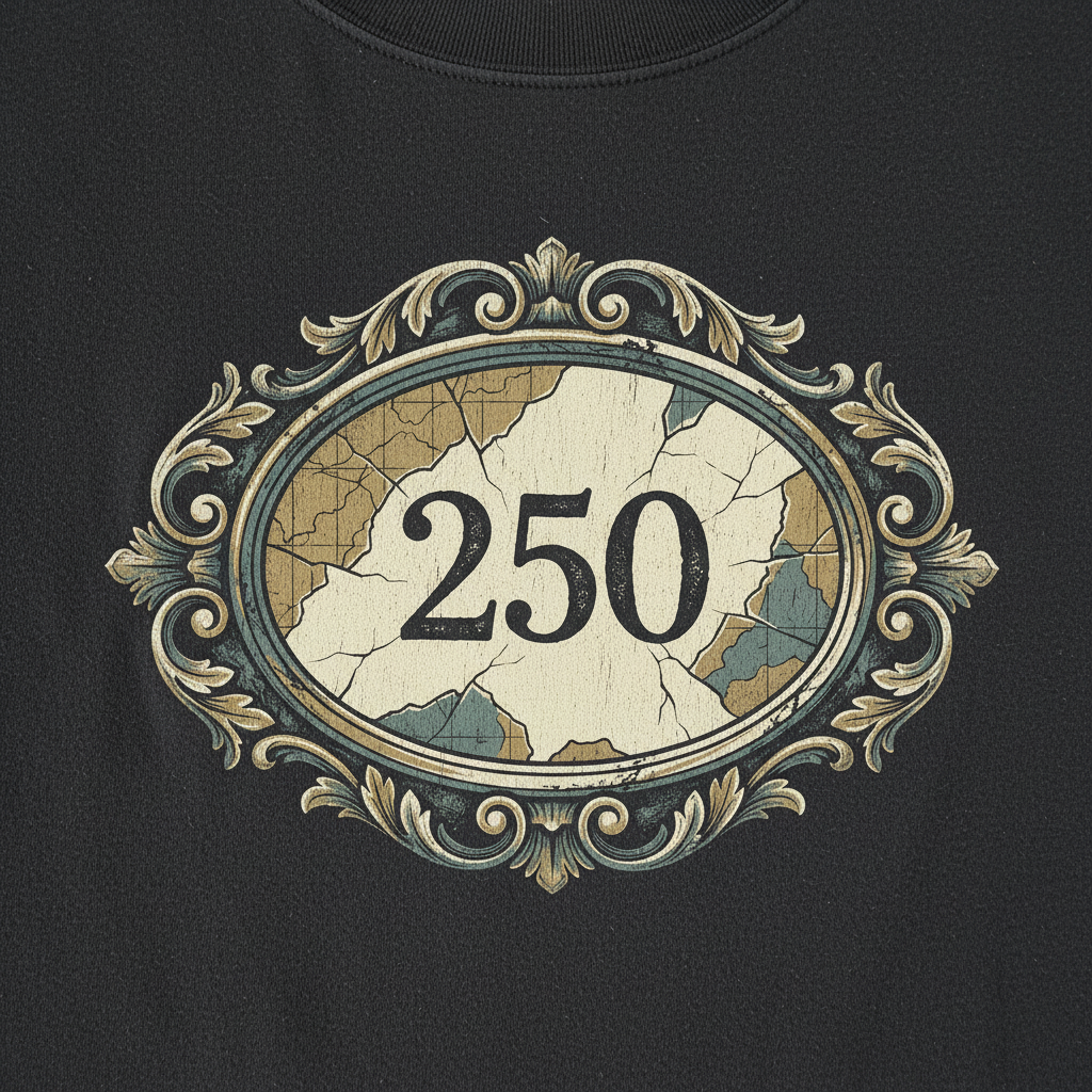 Framed in Time — America 250 Tee