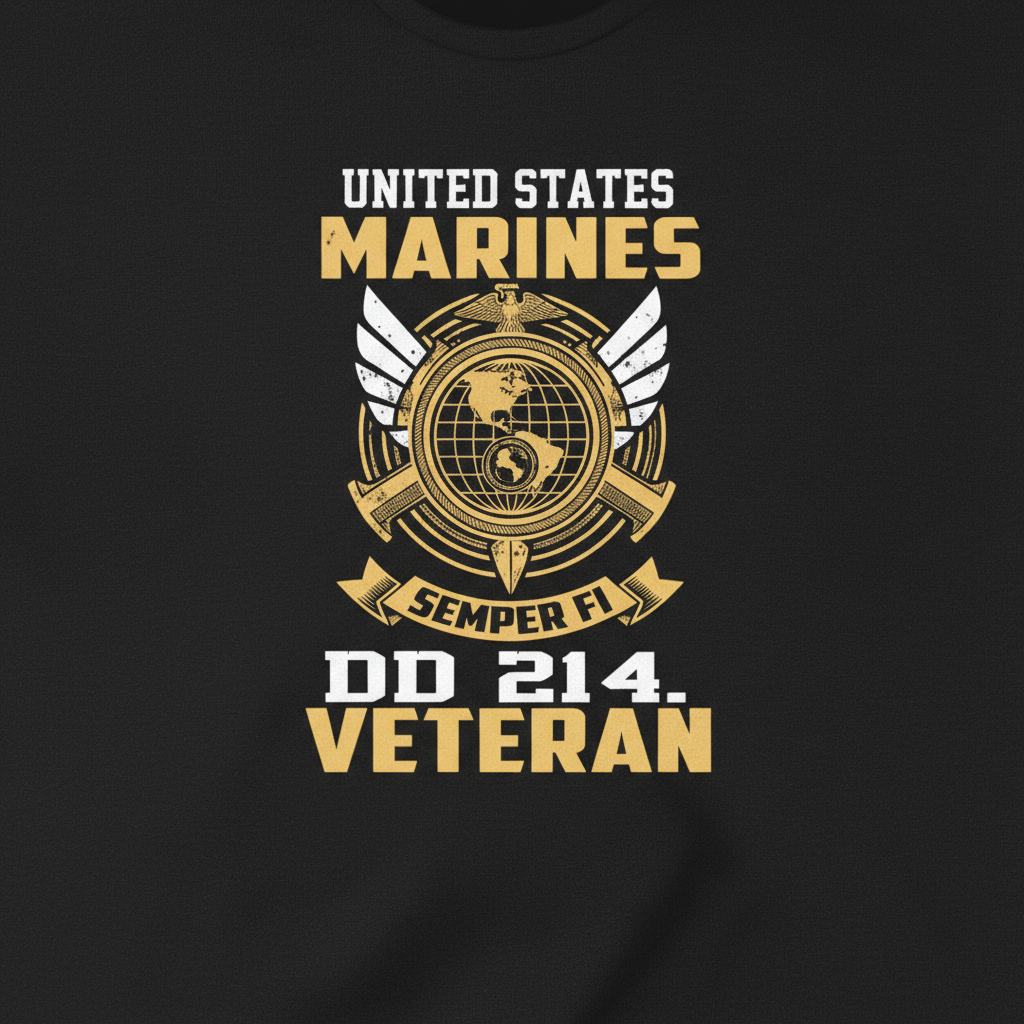 USMC "Retirement Tribute" Forged In Brotherhood Tee (Copy)