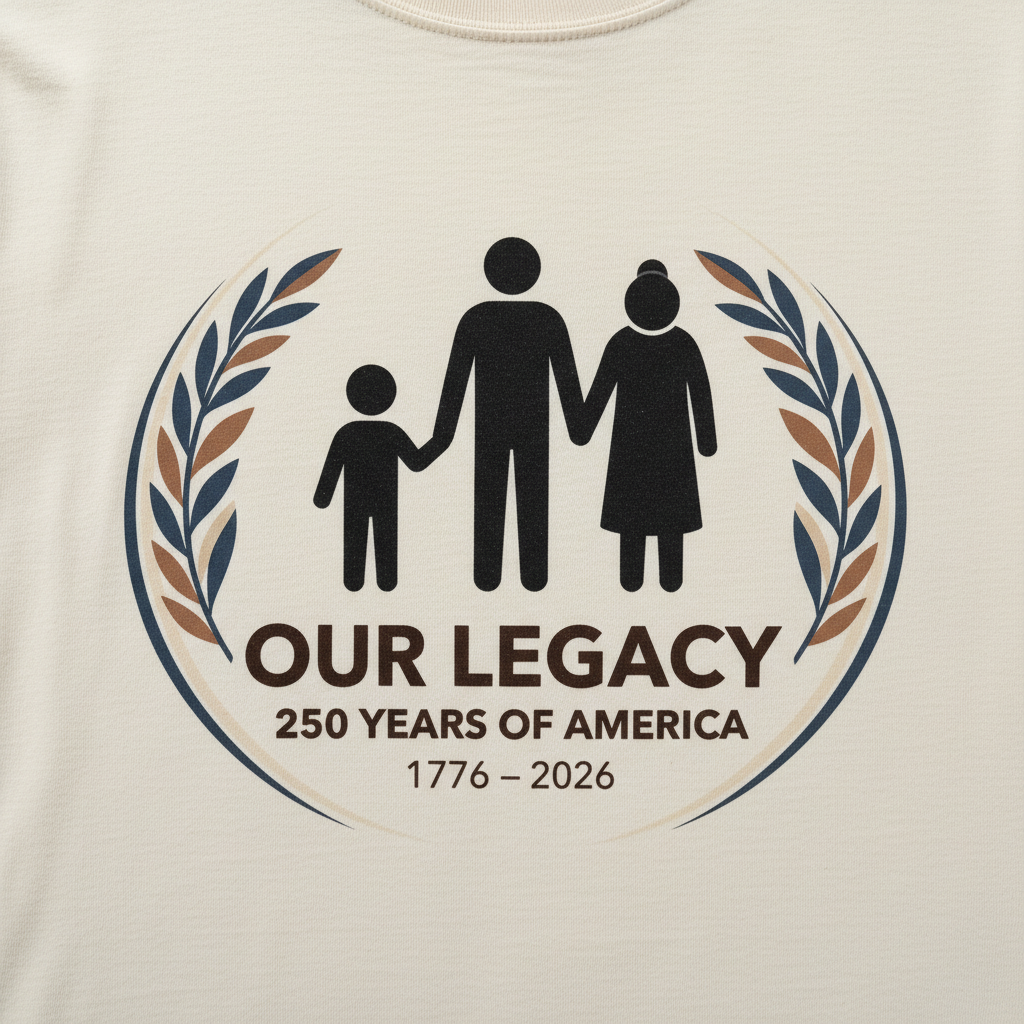 Heritage Wreath — America 250 Heritage Tee