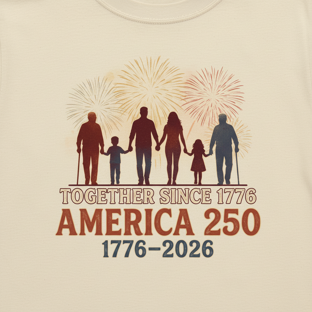 Together Since 1776 — America 250 Tee