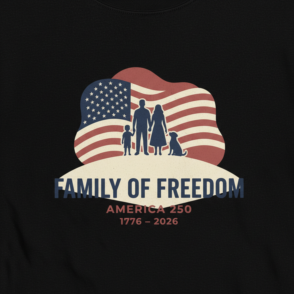 Homestead Harmony — America 250 Heritage Tee