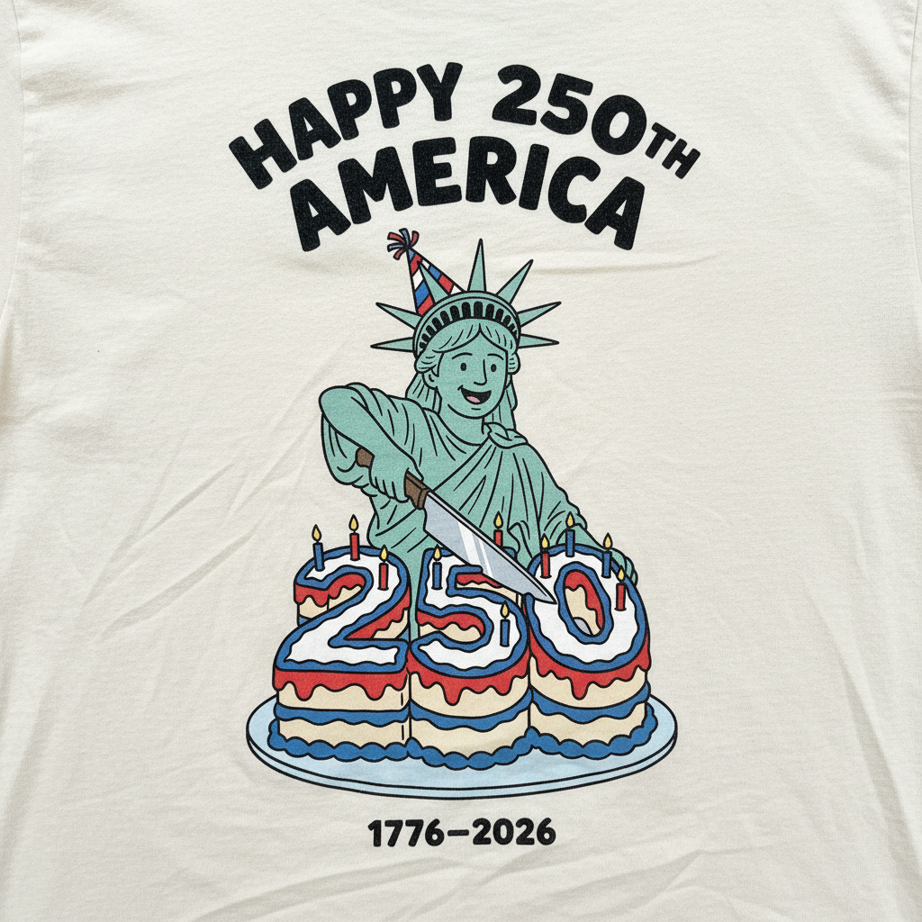 Happy 250th America — Time to Celebrate T-Shirt