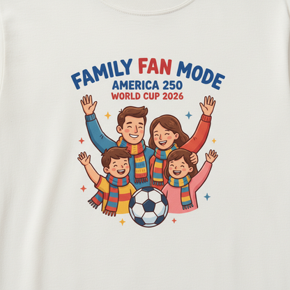 Family Fan Mode — America 250 Heritage Tee