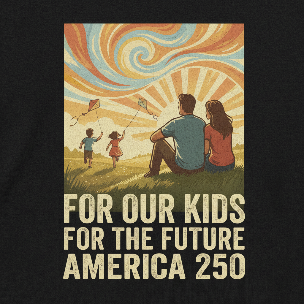 For Our Kids, For the Future — America 250 Heirloom Tee