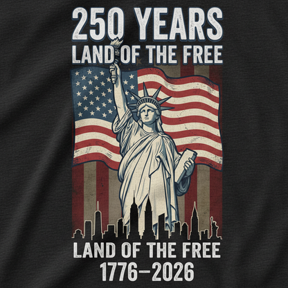 Liberty's Skyline — America 250 Heritage Tee