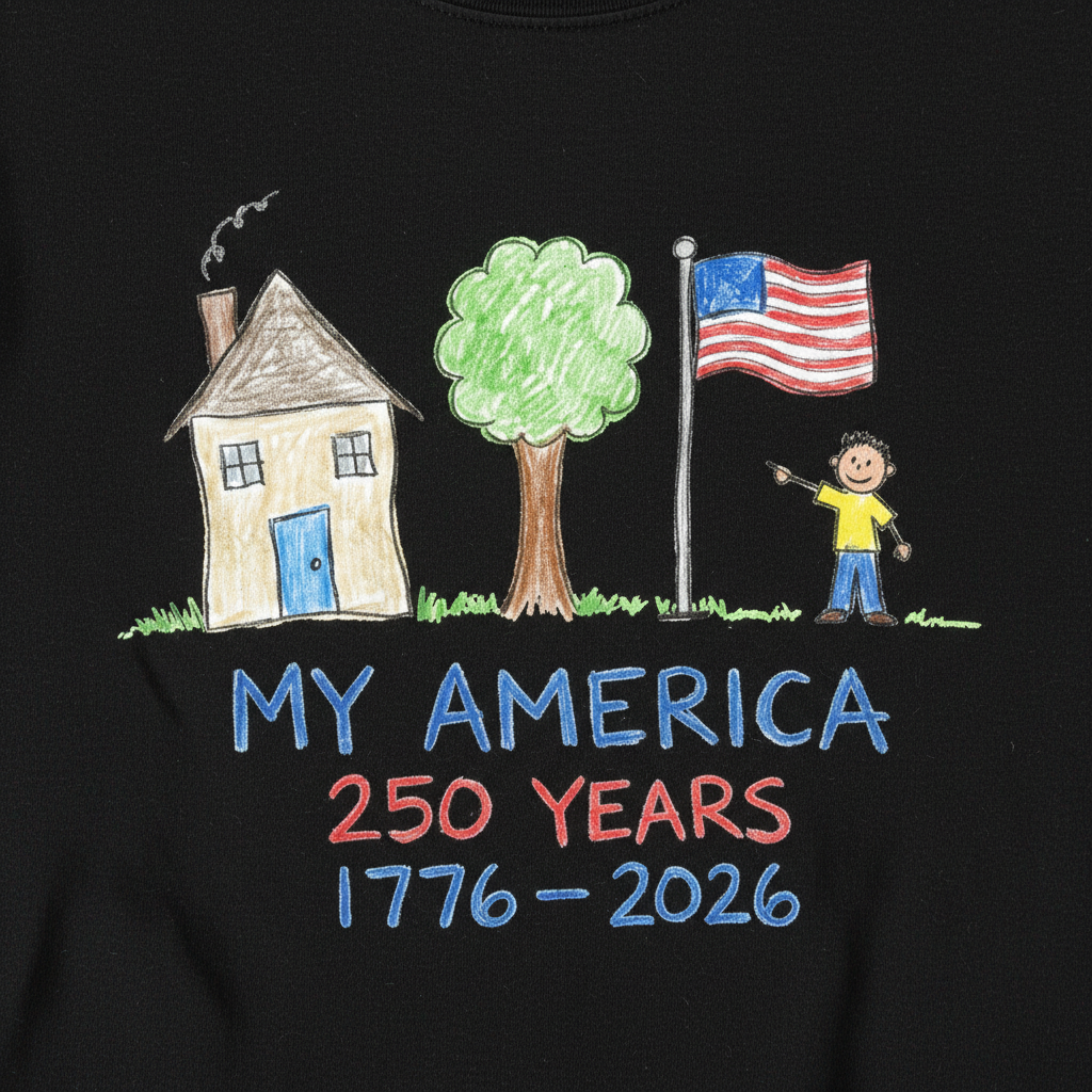 Childhood Patriot — America 250 Heritage Tee