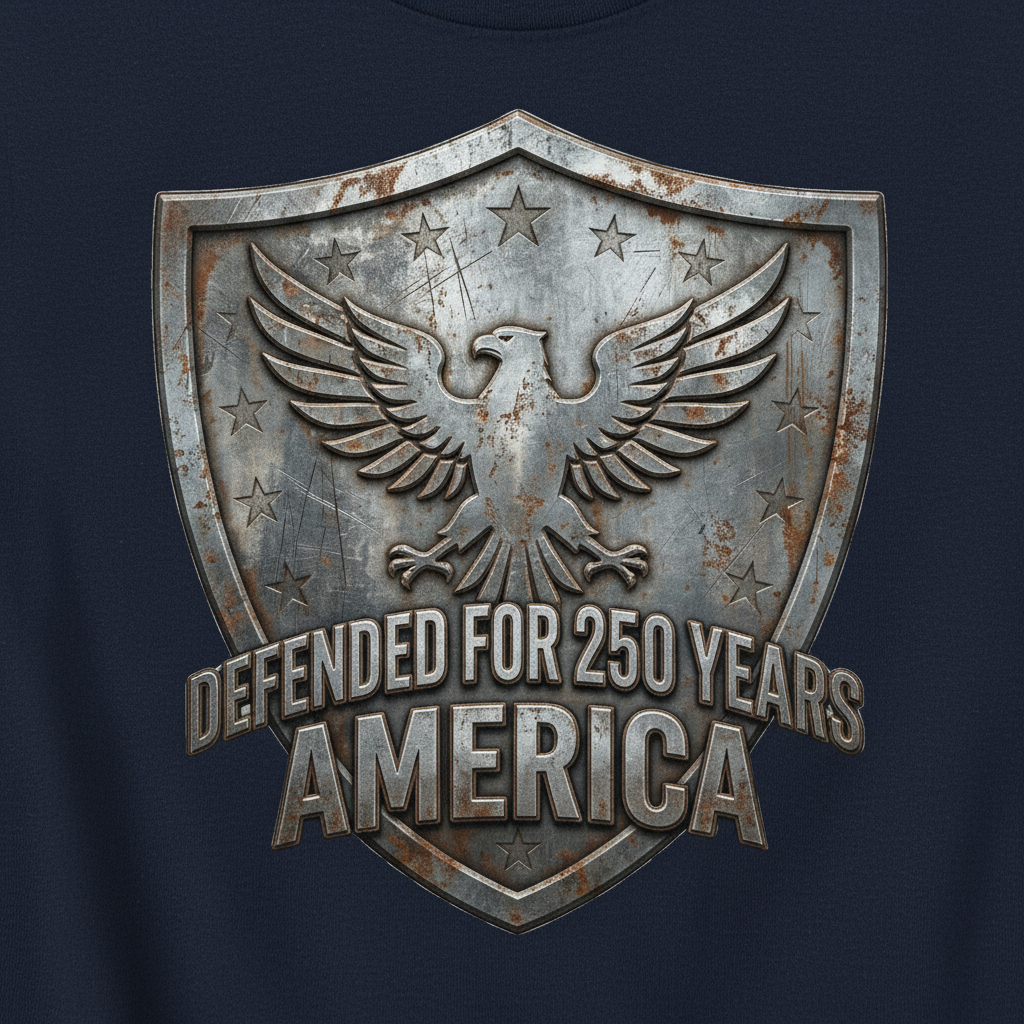 Defended for 250 Years — America Heritage Tee