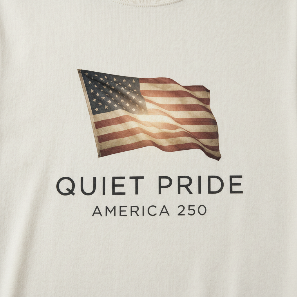 Quiet Pride — America 250 Legacy Tee