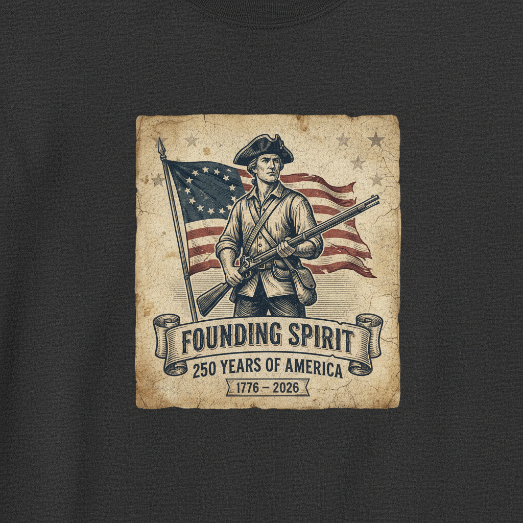 Founding Spirit — America 250 Heritage Tee