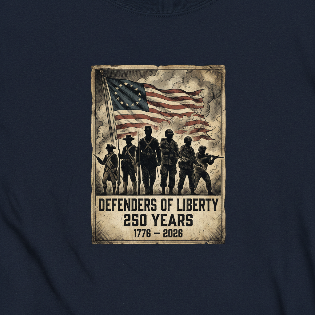 Defenders of Liberty — America 250 Heritage Tee