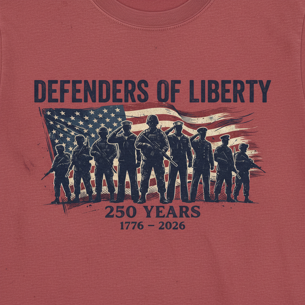 Honor the Uniform — America 250 Legacy Tee