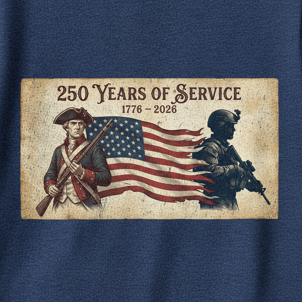 Generations of Honor — America 250 Heritage Tee