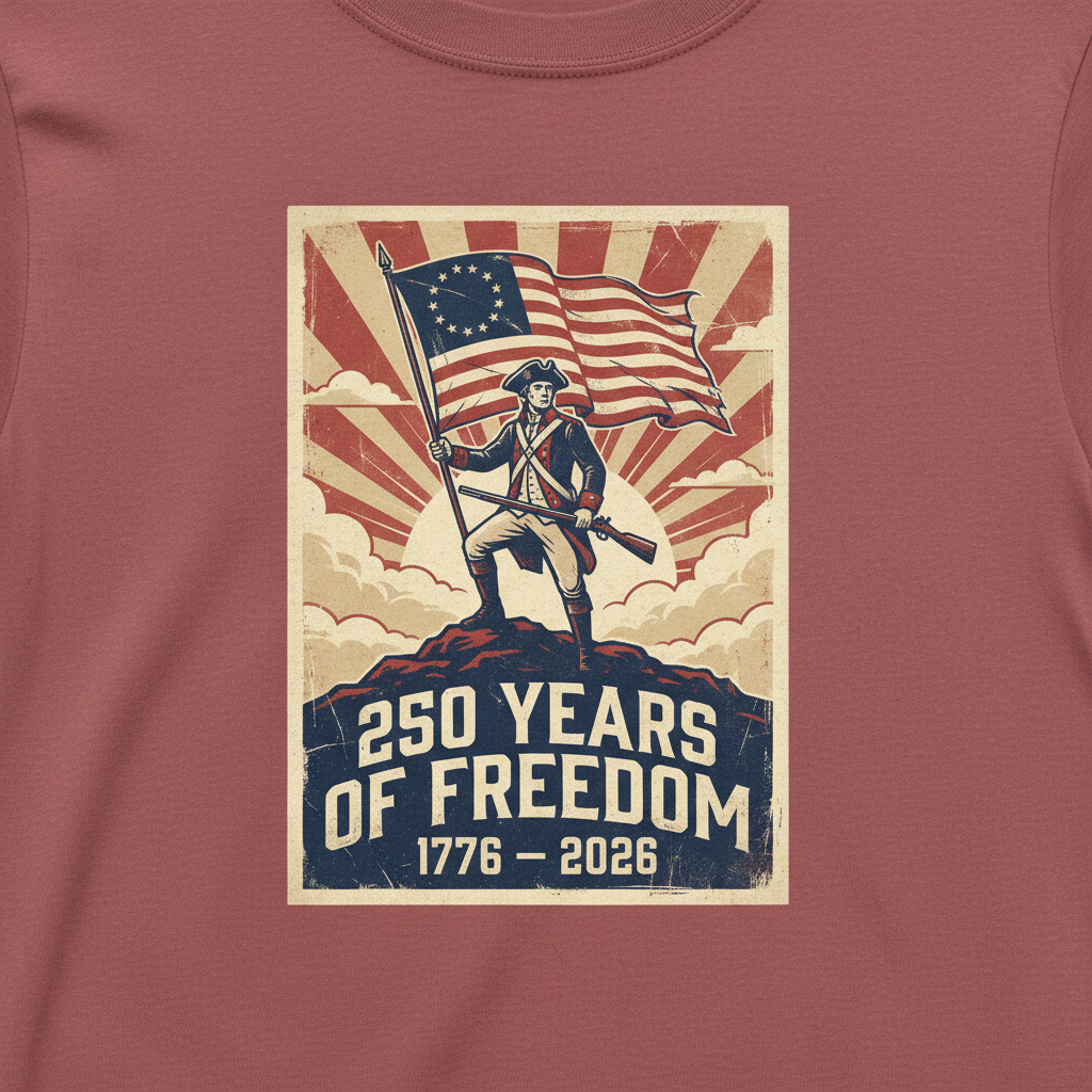 Dawn of Freedom — America 250 Heritage Tee