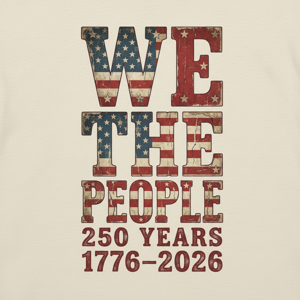 We The People — America 250 Heritage Tee