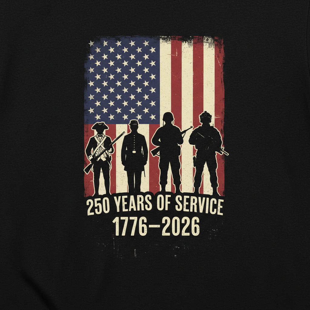 Brothers in Arms — America 250 Heritage Tee