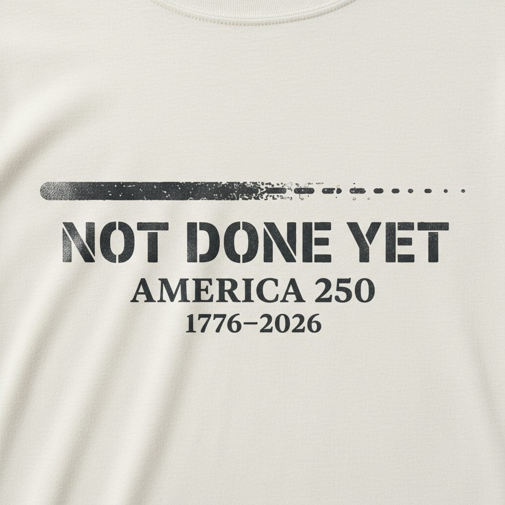 Unfinished Journey — America 250 Heritage Tee