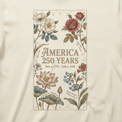 Botanical History — America 250 Heritage Tee