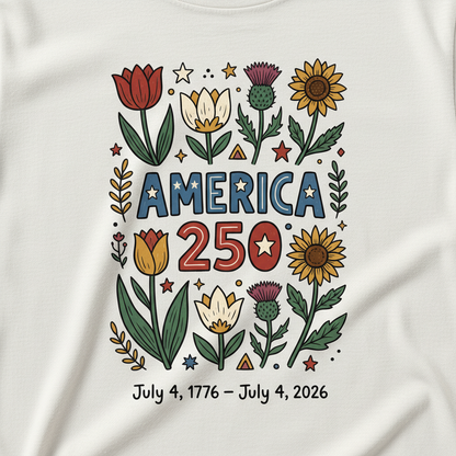Garden of Liberty — America 250 Heritage Tee