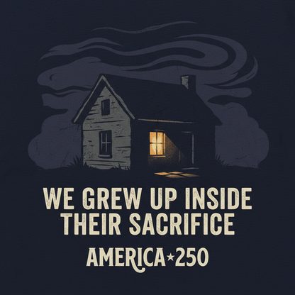Shelter of Sacrifice — America 250 Heritage Tee