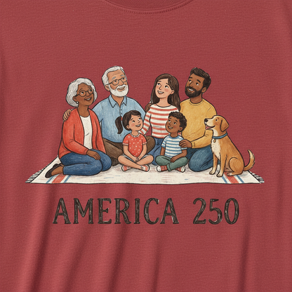 Generations Together — America 250 Family Tee