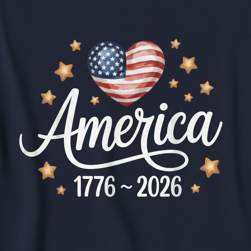 America 250 – Heart of America T-Shirt