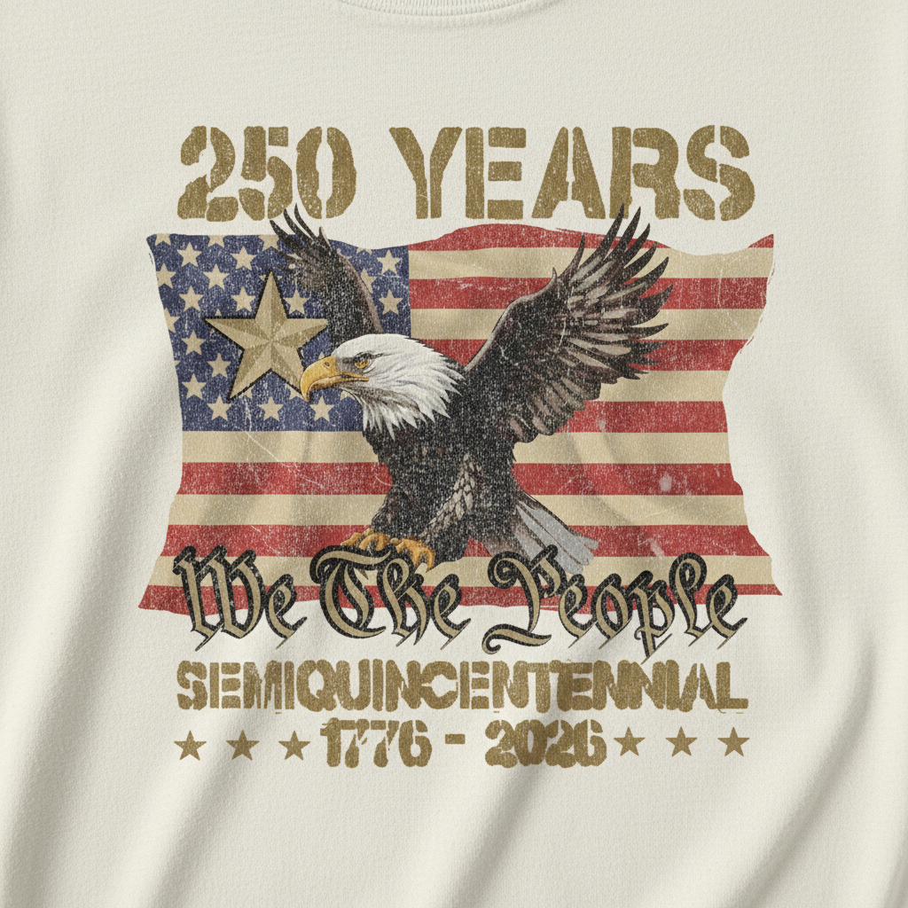 America 250 – We The People Eagle T-Shirt
