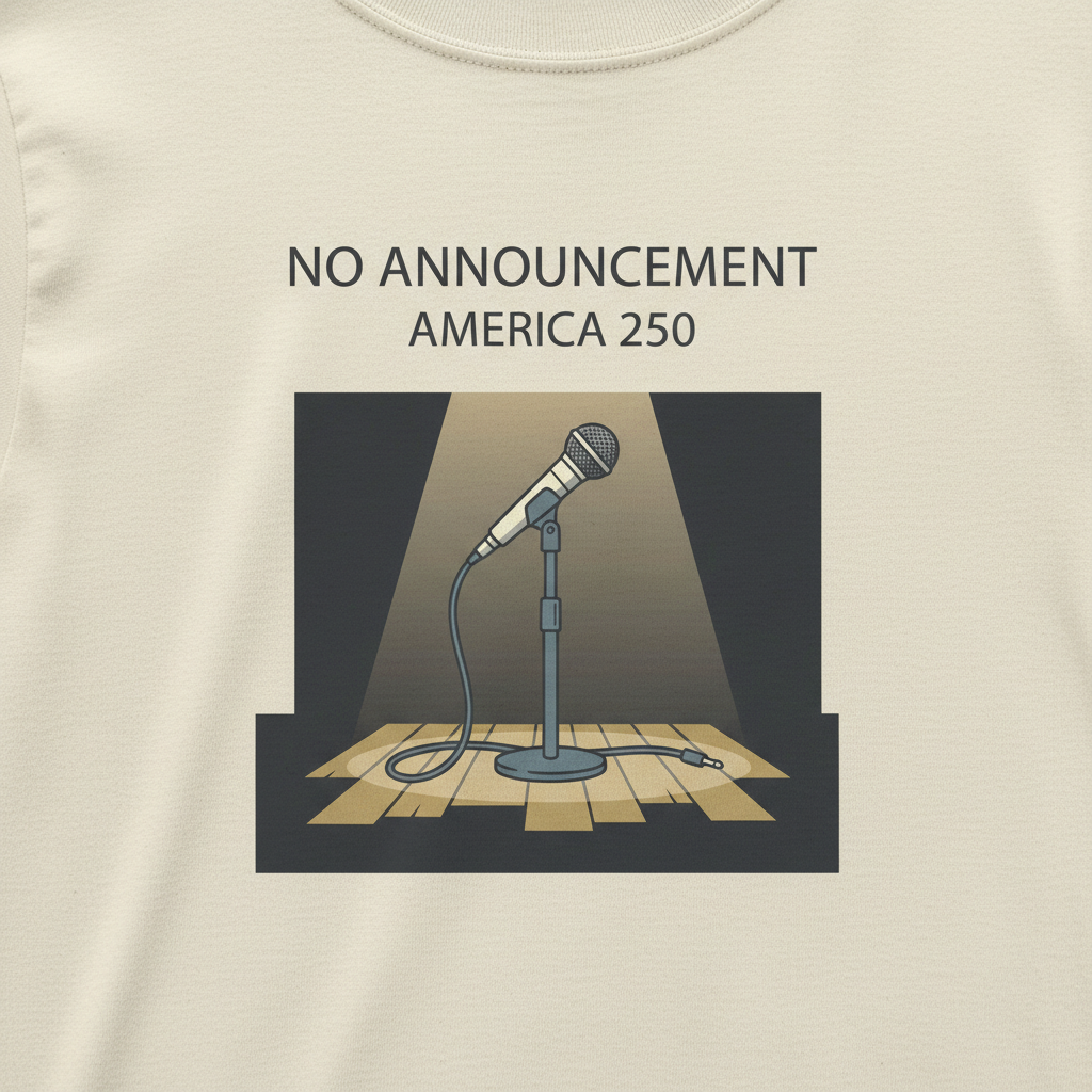 No Announcement — America 250 Tee