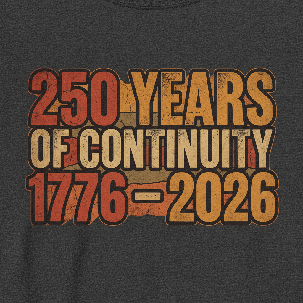 Dynamic Continuity — America 250 Heritage Tee