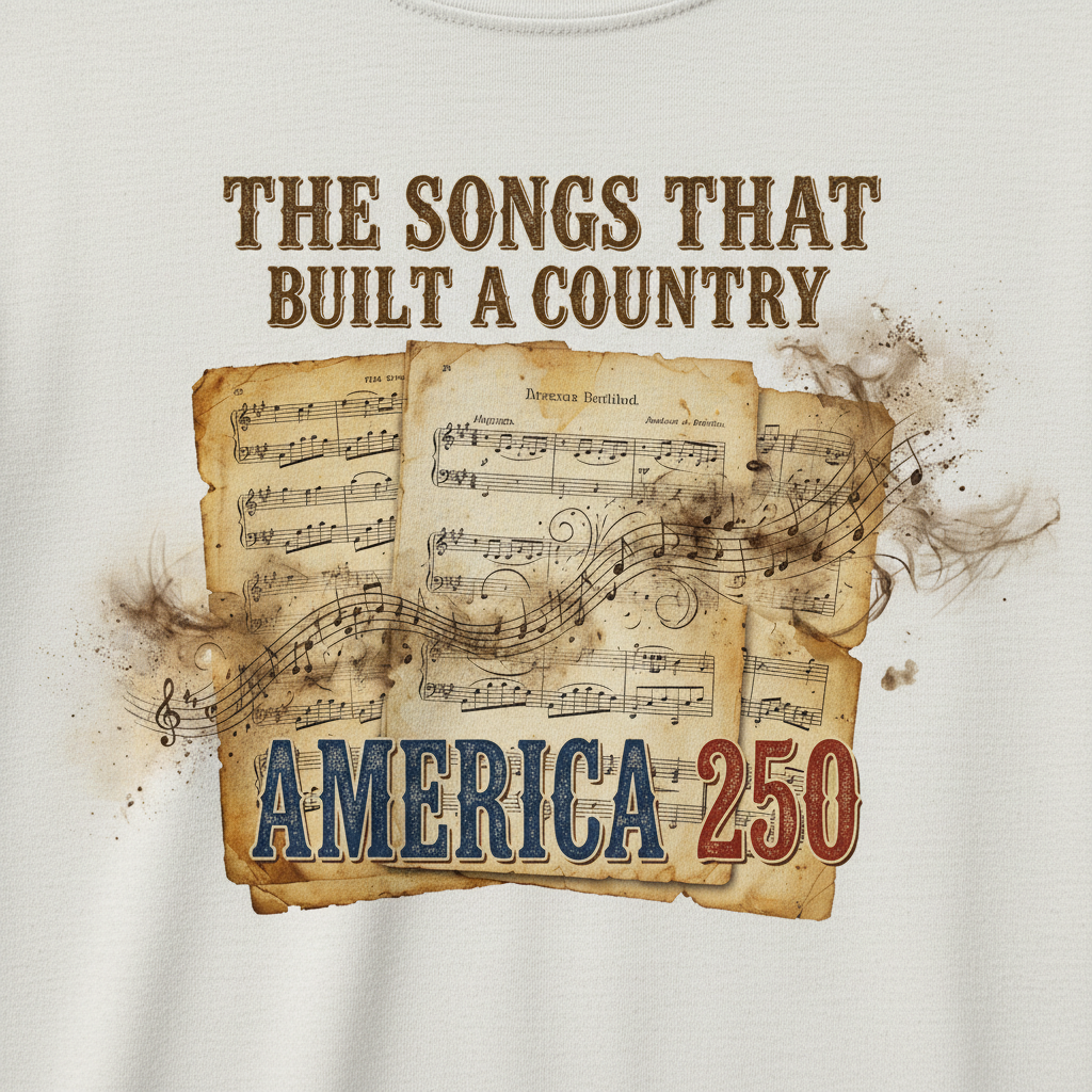 Anthems of Liberty — America 250 Heritage Tee