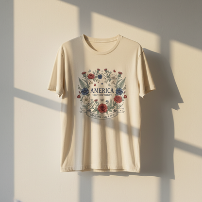 Eternal Wreath — America 250 Heritage Tee