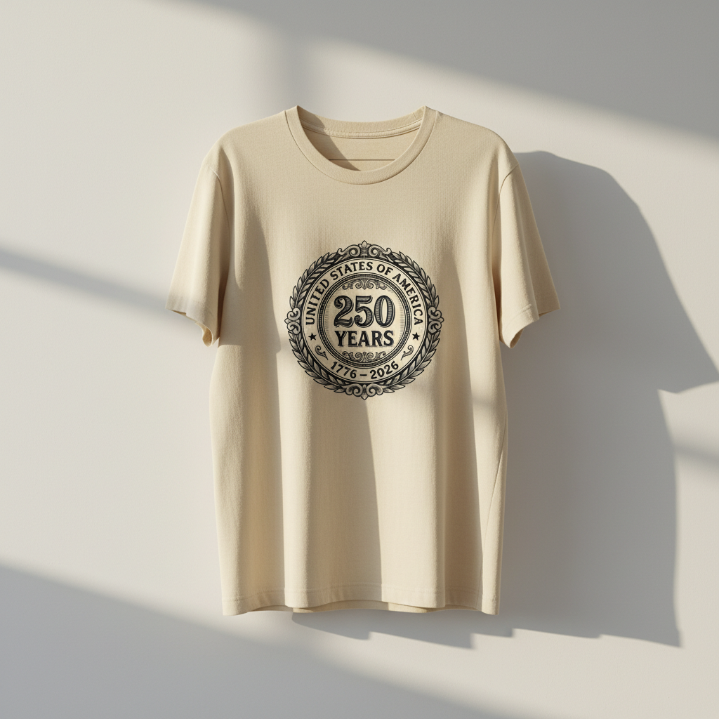 The Anniversary Seal — America 250 Heritage Tee
