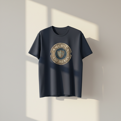 The Shield of 250 Years — America Heritage Tee